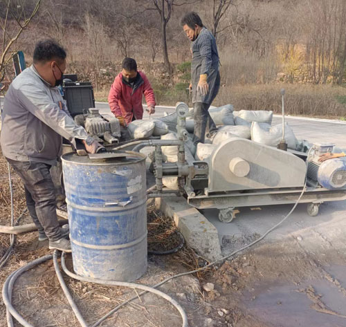 蔚县路面下沉注浆